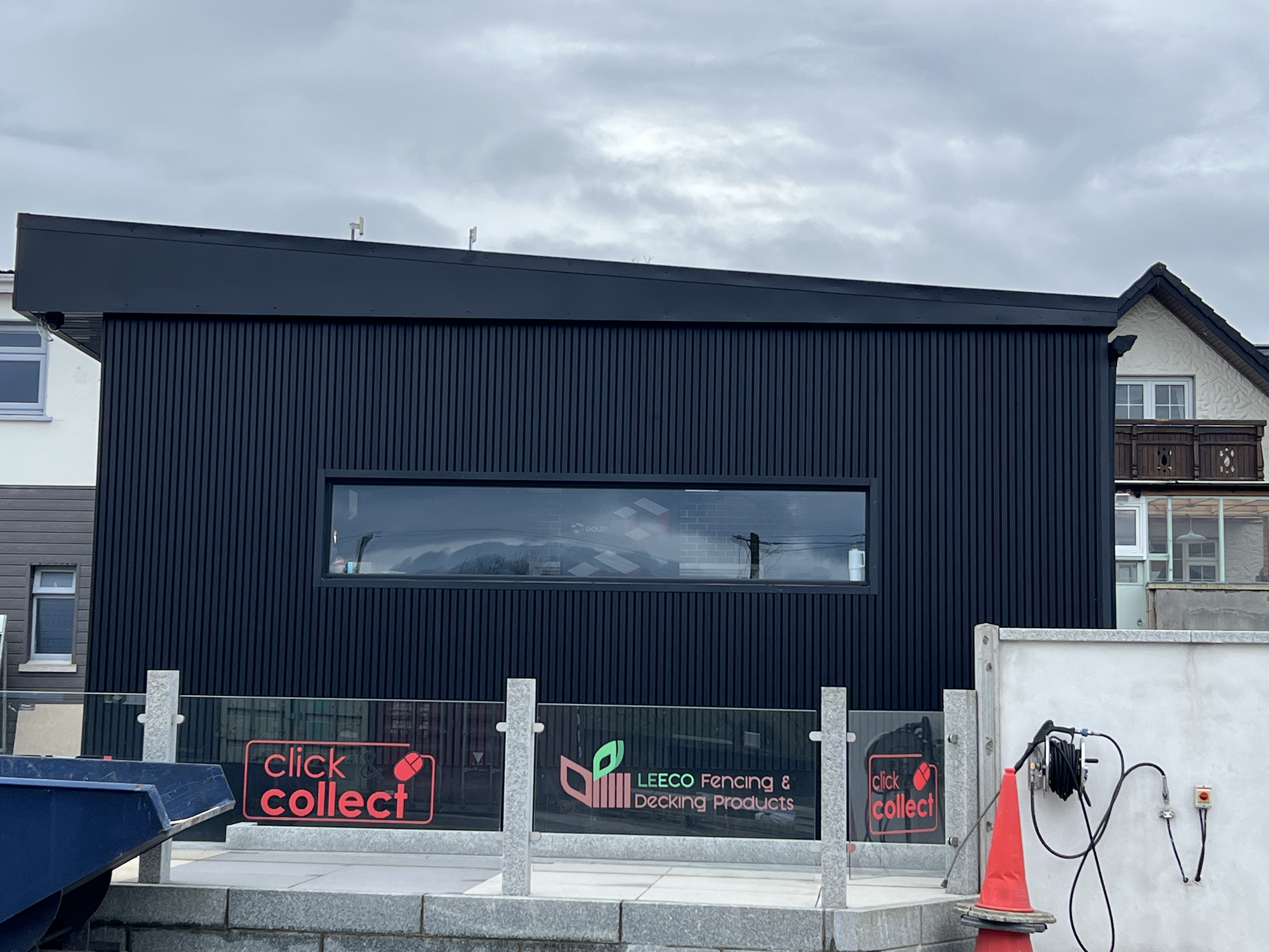 Garden room with landscaped surroundings